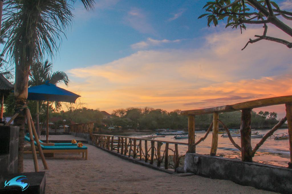 Отель Seaside Huts Lembongan Экстерьер фото